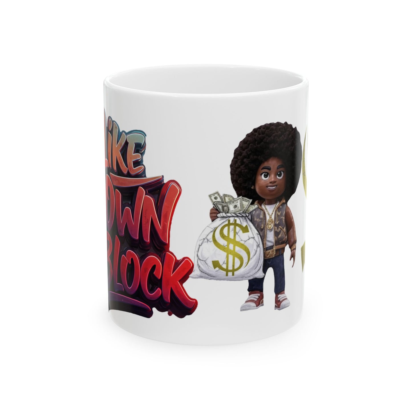 Ceramic Mug, Funny Quote Mug, Coffee Lover Gift, Tea Cup, Gift for Boss, Office Mug, Unique Mug, Kitchen Decor, Block Owner Mug, 11oz, 15oz