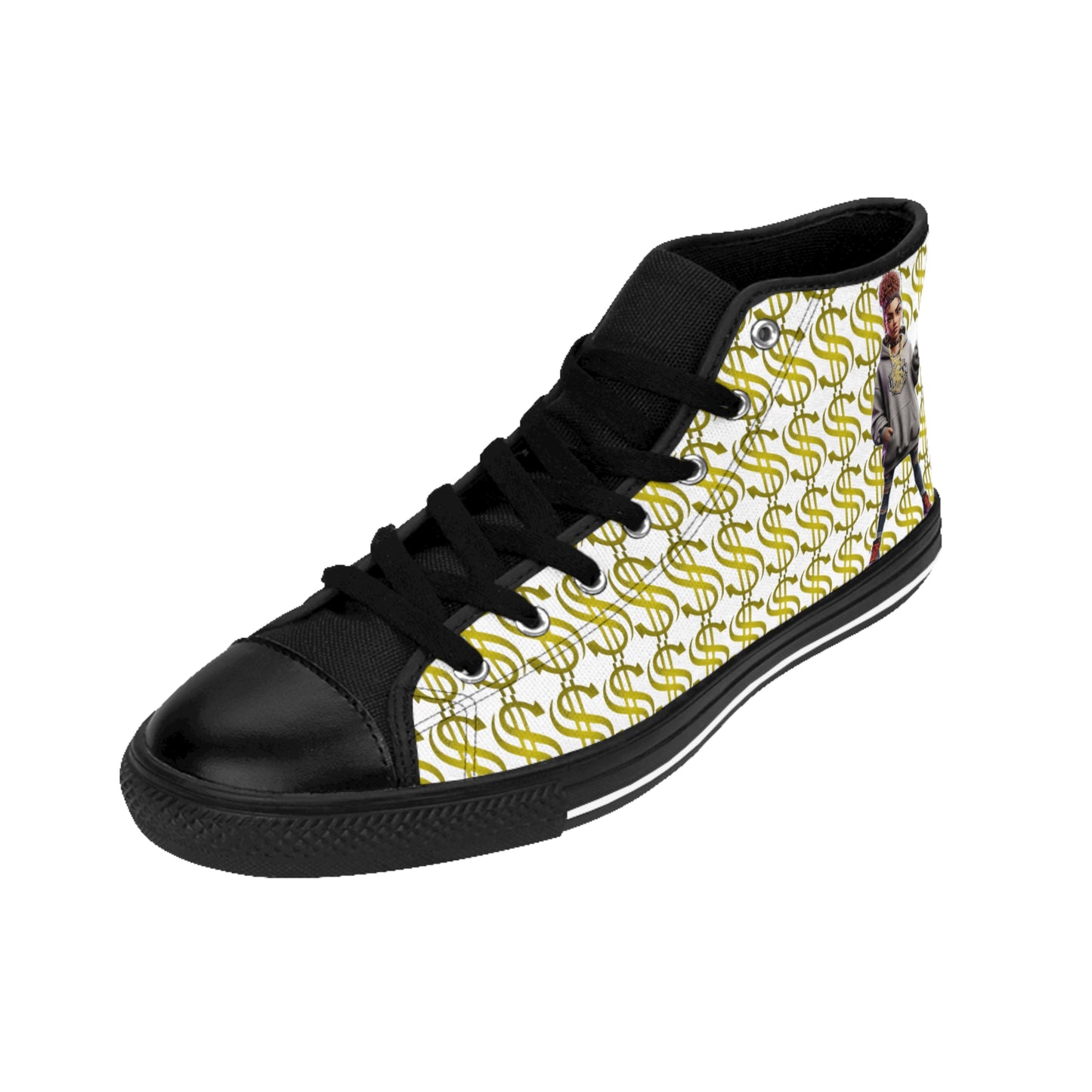 Trendy Women's Sneakers with Bold Graphic Design