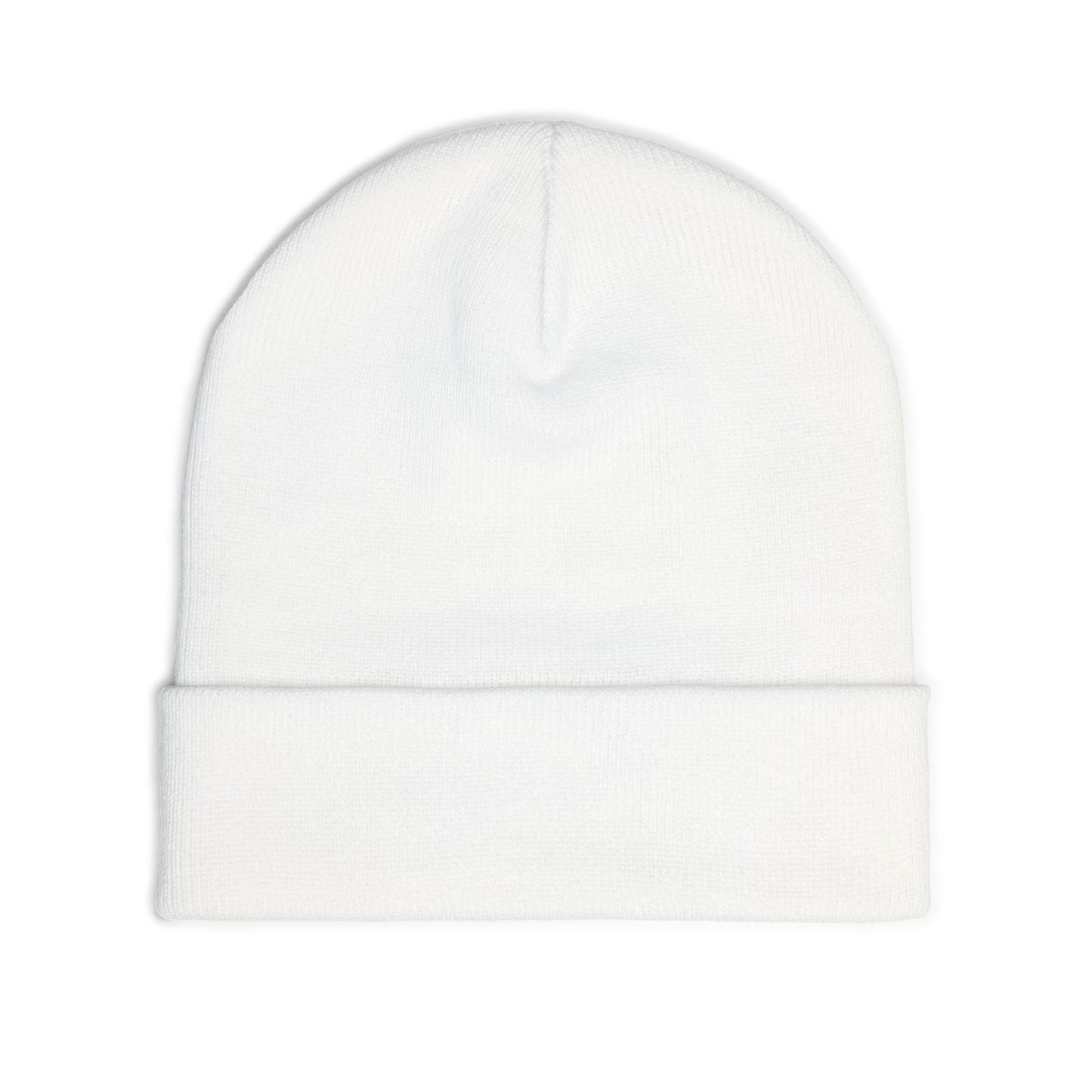 Embroidered Knit Beanie - Stylish Winter Accessory, Gift for Him/Her, Cozy Hat for Cold Weather, Unique Statement Beanie, Casual Fashion