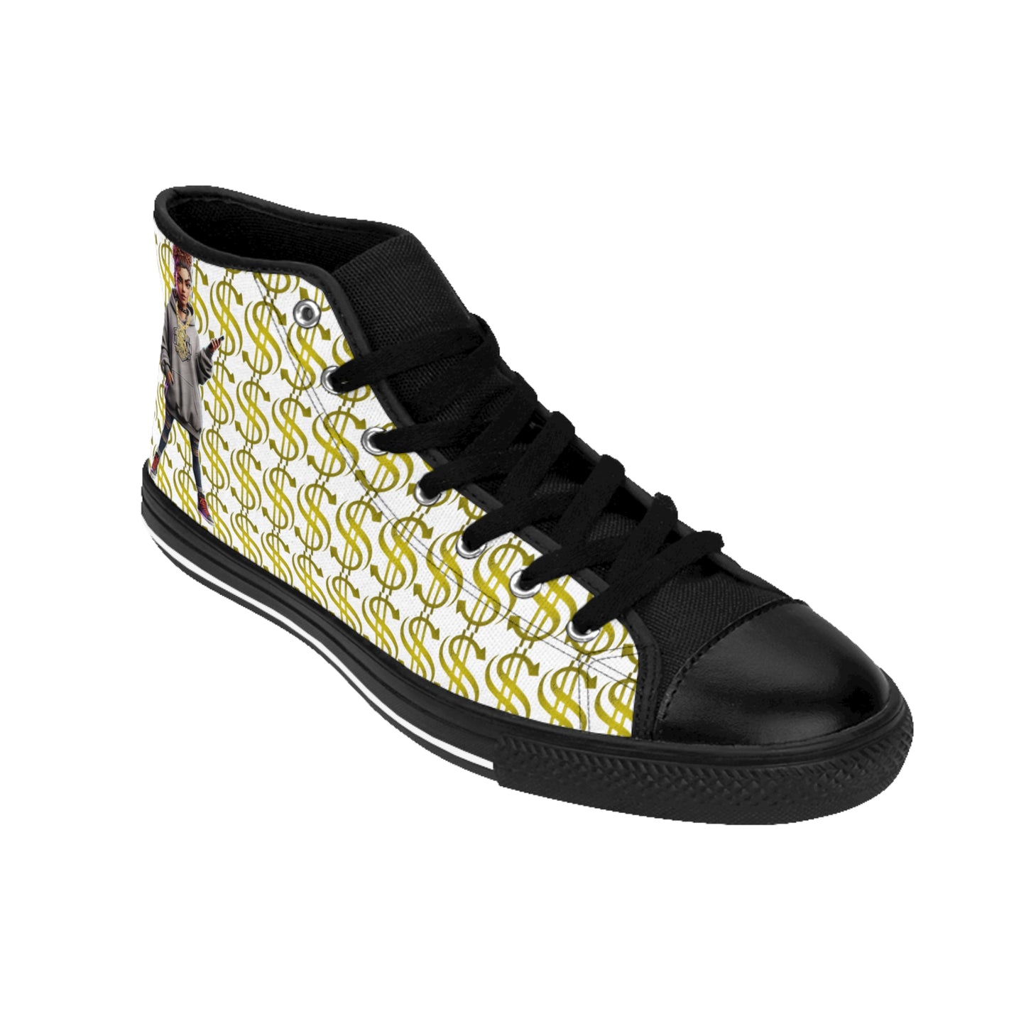 Trendy Women's Sneakers with Bold Graphic Design