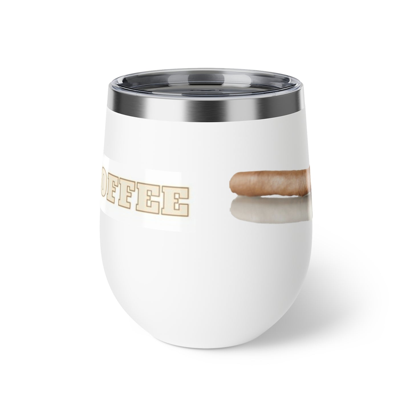Chic Copper Insulated Cup - Perfect for Sips at Home, Outdoor Adventures, or Gifts, Travel Mug, Blunt & Chill Design