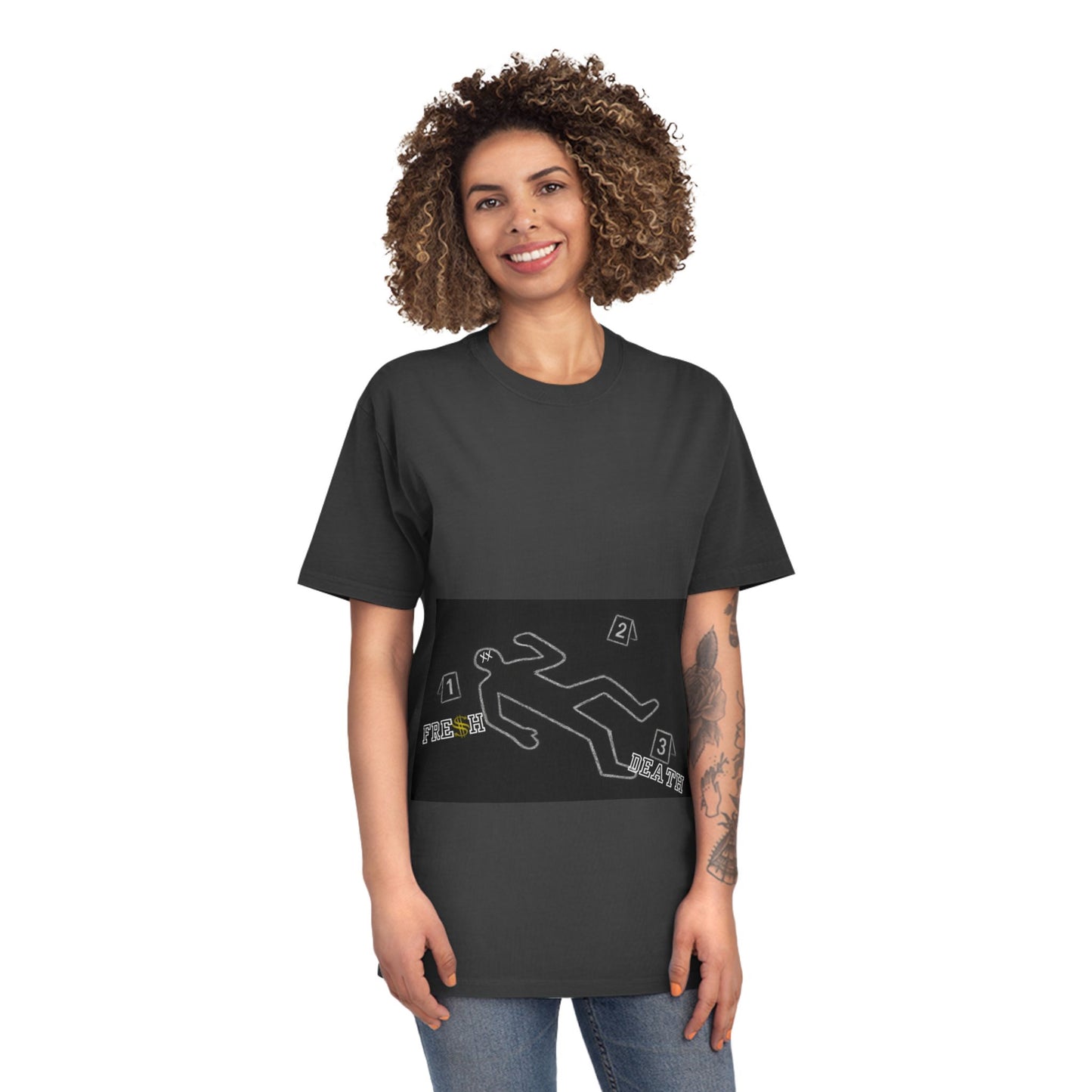 Faded Shirt - Fresh to Death Design