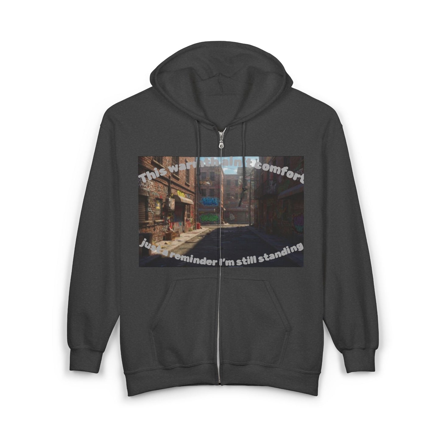 Unisex Zip-Up Hoodie with Inspirational Design, Cozy Hoodie, Motivational Apparel, Perfect Gift for Friends and Family, Casual [...]