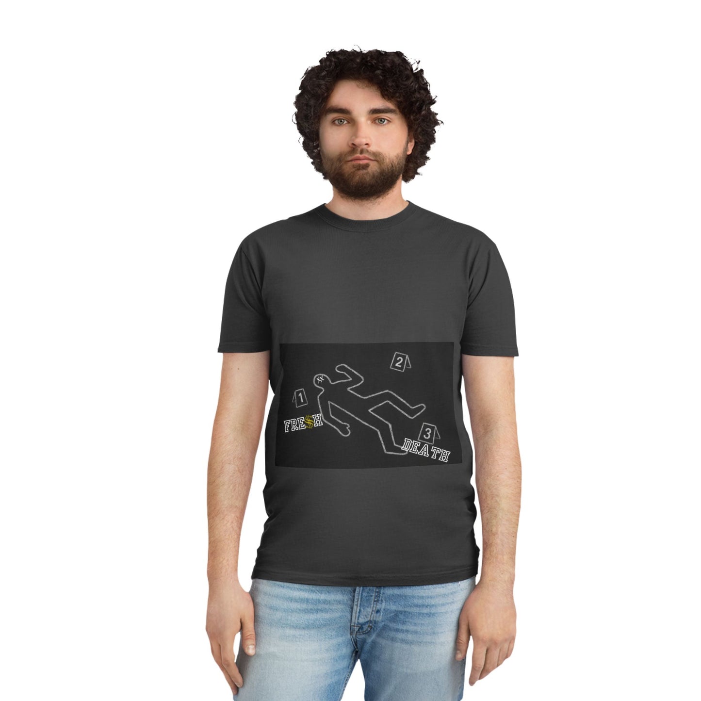 Faded Shirt - Fresh to Death Design