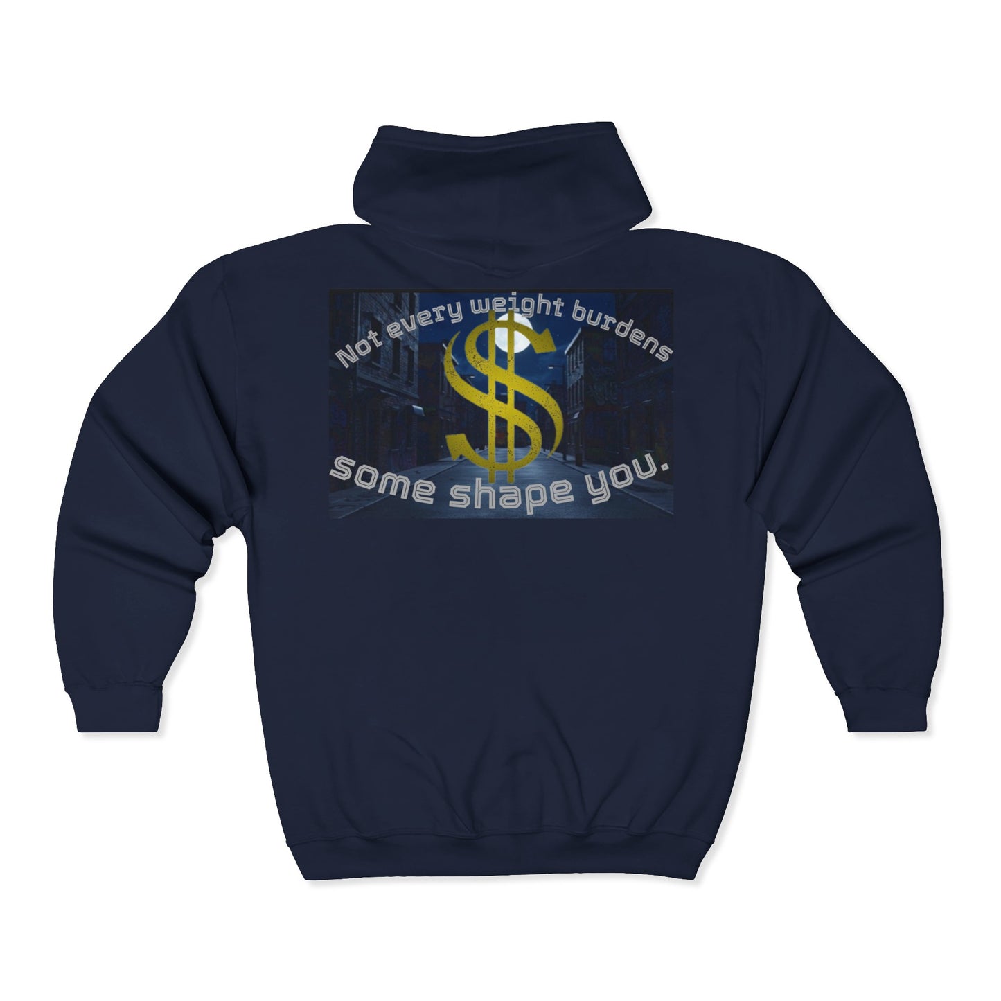 Unisex Zip-Up Hoodie with Inspirational Design, Cozy Hoodie, Motivational Apparel, Perfect Gift for Friends and Family, Casual [...]