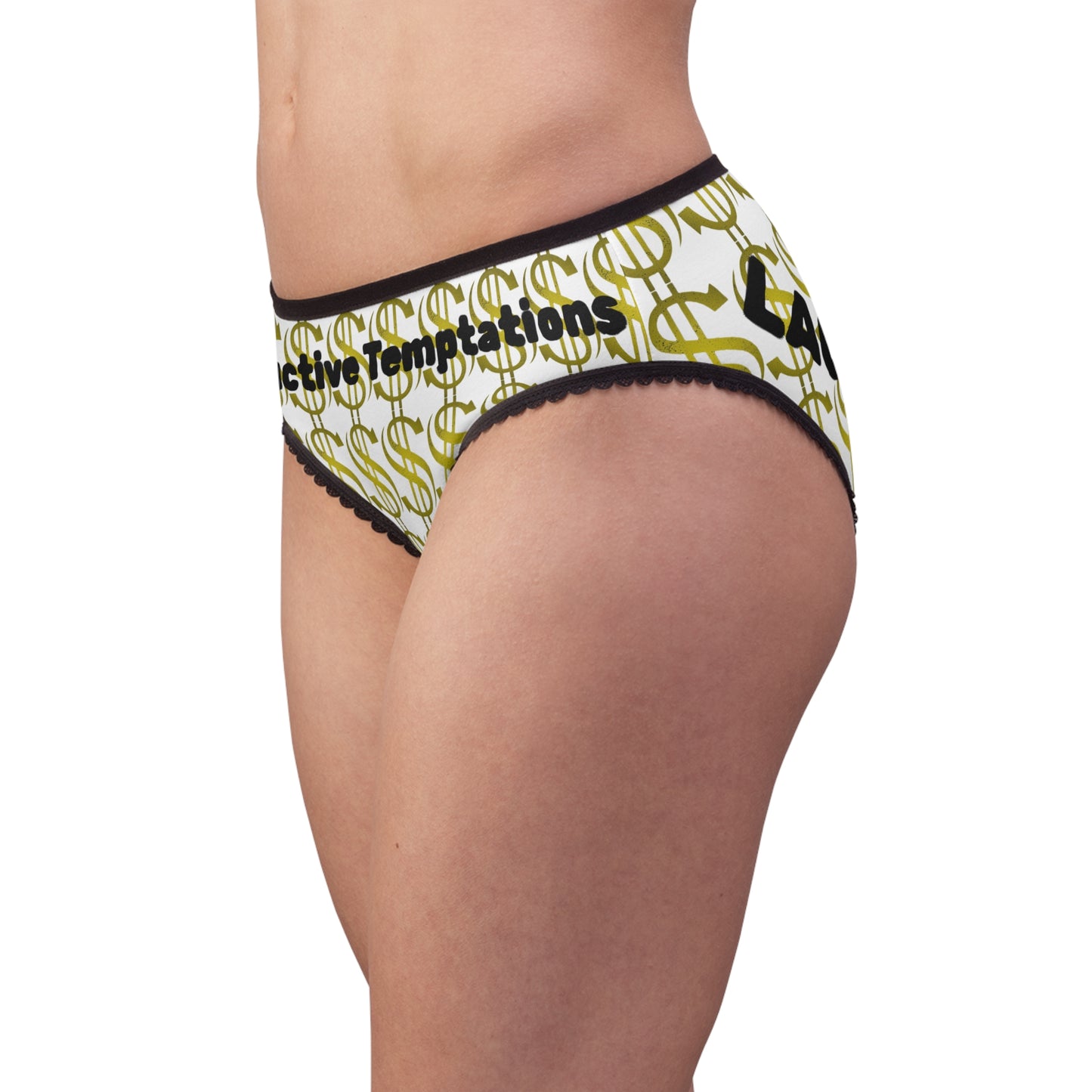 Seductive Dollar Women's Briefs, Playful Underwear, Gifts for Her, Fun Loungewear, Party Essentials, Unique Fashion