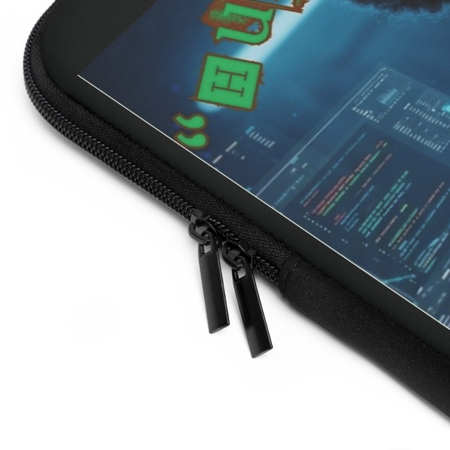 Hustle in Code Laptop Sleeve, Tech Accessories, Gift for Programmers, Cybersecurity Laptop Case, Stylish Computer Sleeve