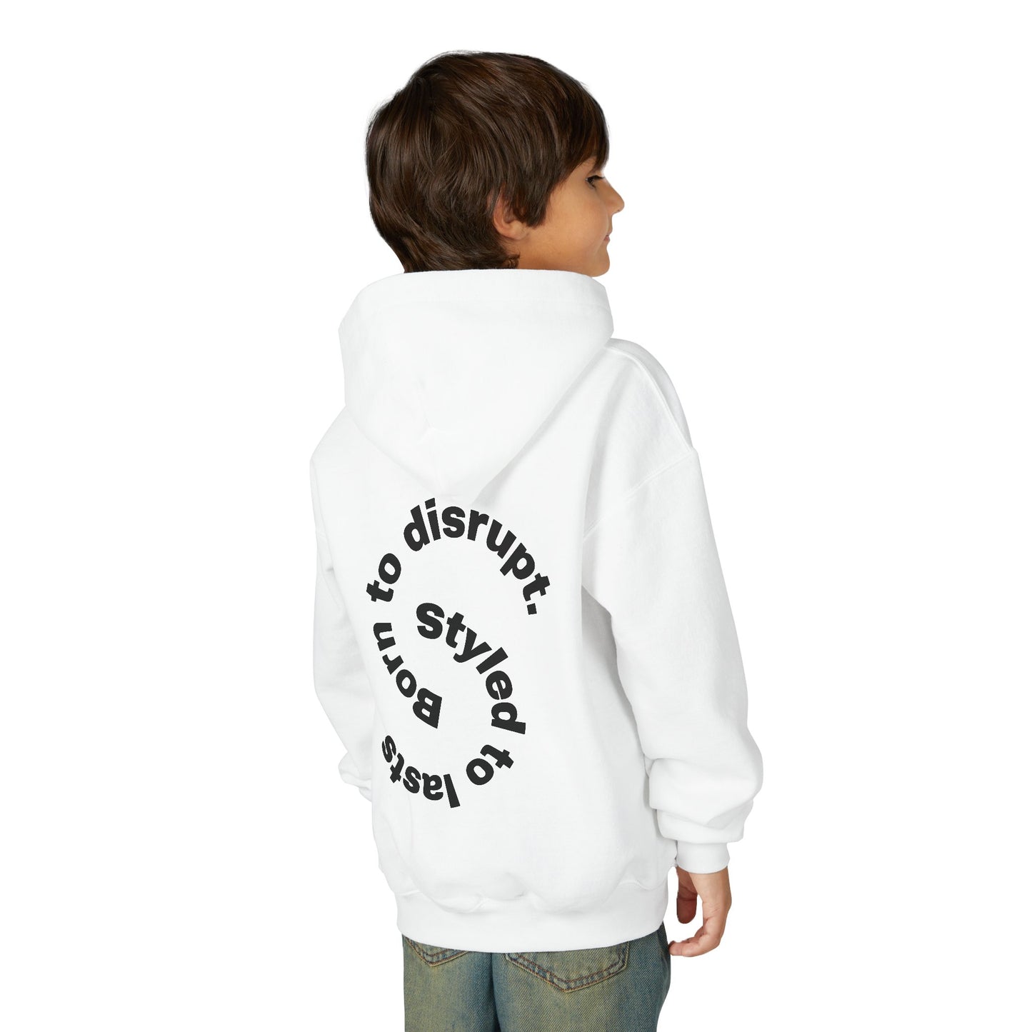 Youth Rebel Hoodie - Stylish Statement Sweatshirt for Trendy Kids, Perfect for Casual Wear, Birthdays, Family Events, and Sports