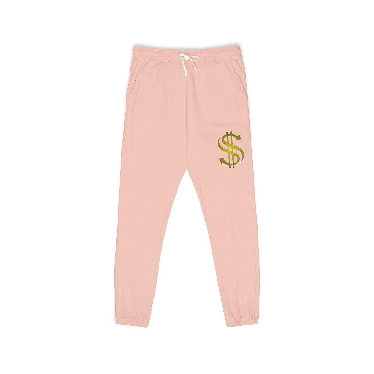 Vibrant Dollar Sign Fleece Sweatpants - Cozy Unisex Lounge Pants, Casual Wear, Gift for Him/Her, Street Style, Relaxation Outfit