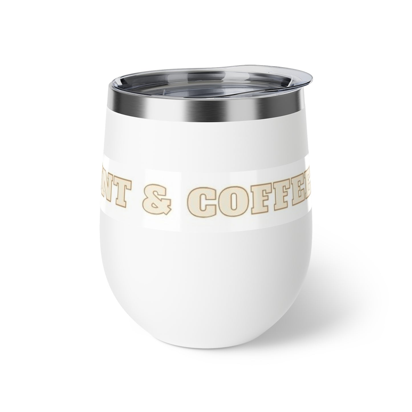 Chic Copper Insulated Cup - Perfect for Sips at Home, Outdoor Adventures, or Gifts, Travel Mug, Blunt & Chill Design