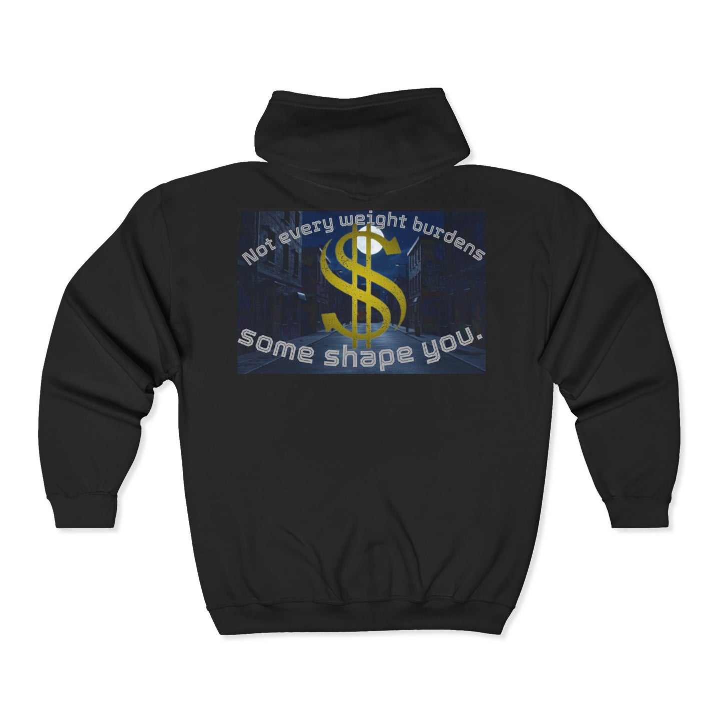 Unisex Zip-Up Hoodie with Inspirational Design, Cozy Hoodie, Motivational Apparel, Perfect Gift for Friends and Family, Casual [...]