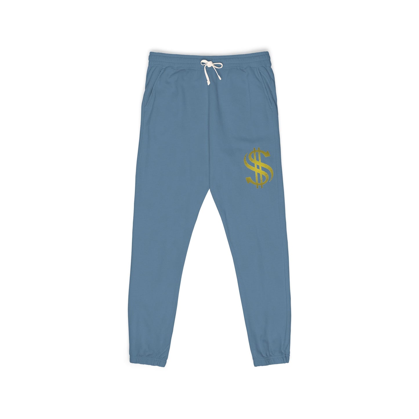 Vibrant Dollar Sign Fleece Sweatpants - Cozy Unisex Lounge Pants, Casual Wear, Gift for Him/Her, Street Style, Relaxation Outfit