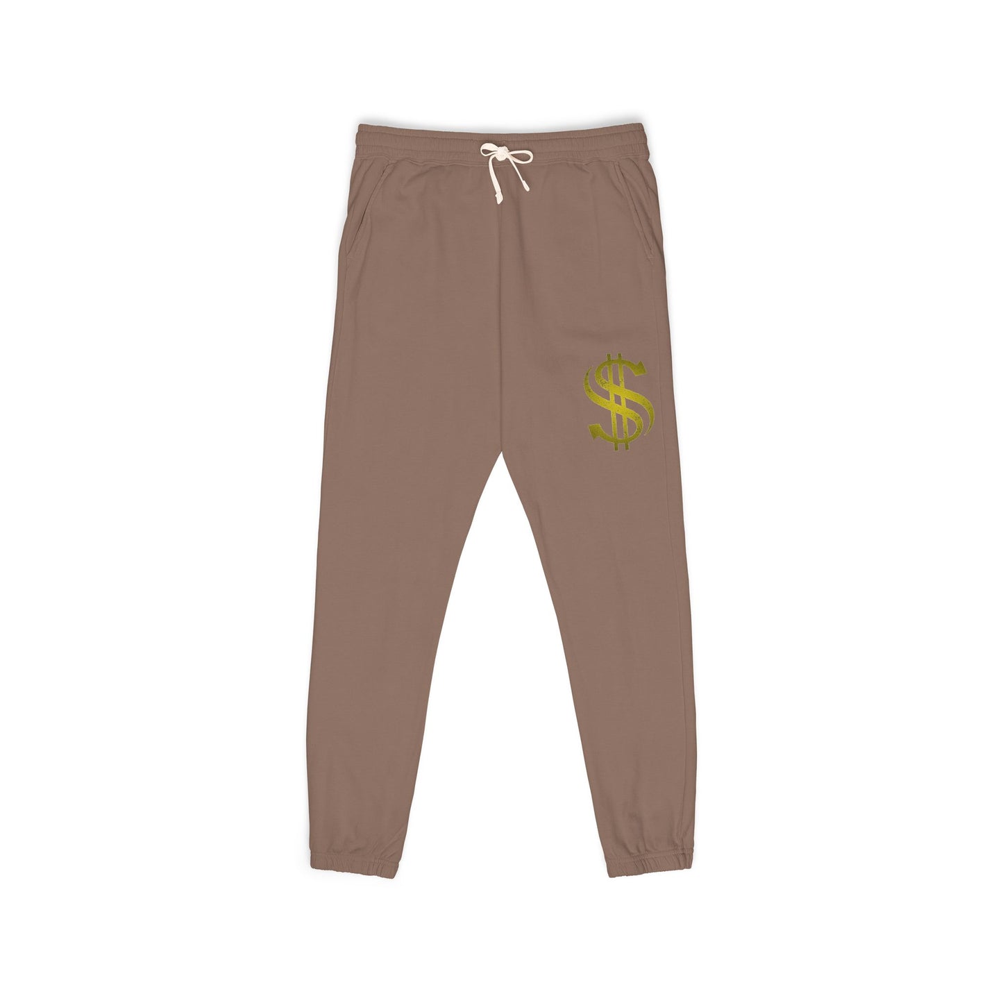 Vibrant Dollar Sign Fleece Sweatpants - Cozy Unisex Lounge Pants, Casual Wear, Gift for Him/Her, Street Style, Relaxation Outfit
