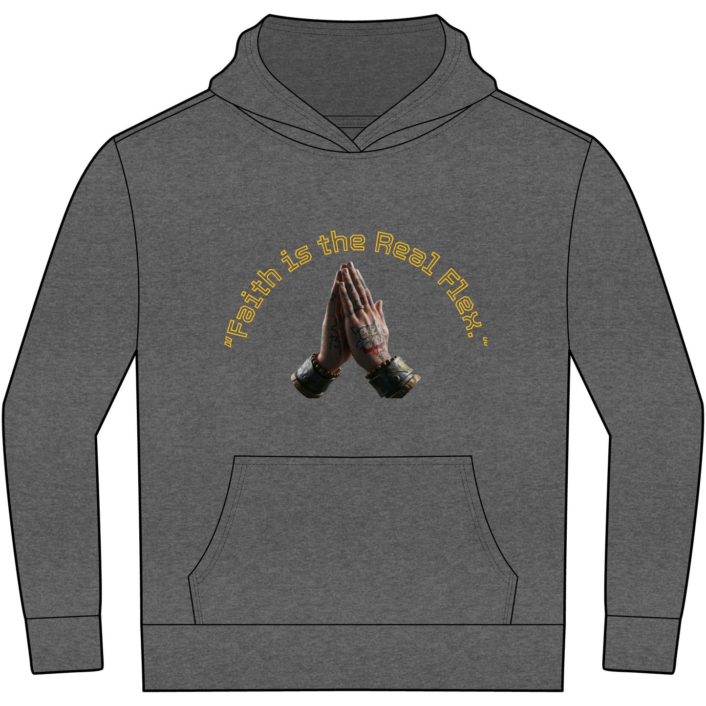 Fleece Hoodie Heaven’s Child, Street Smart Design