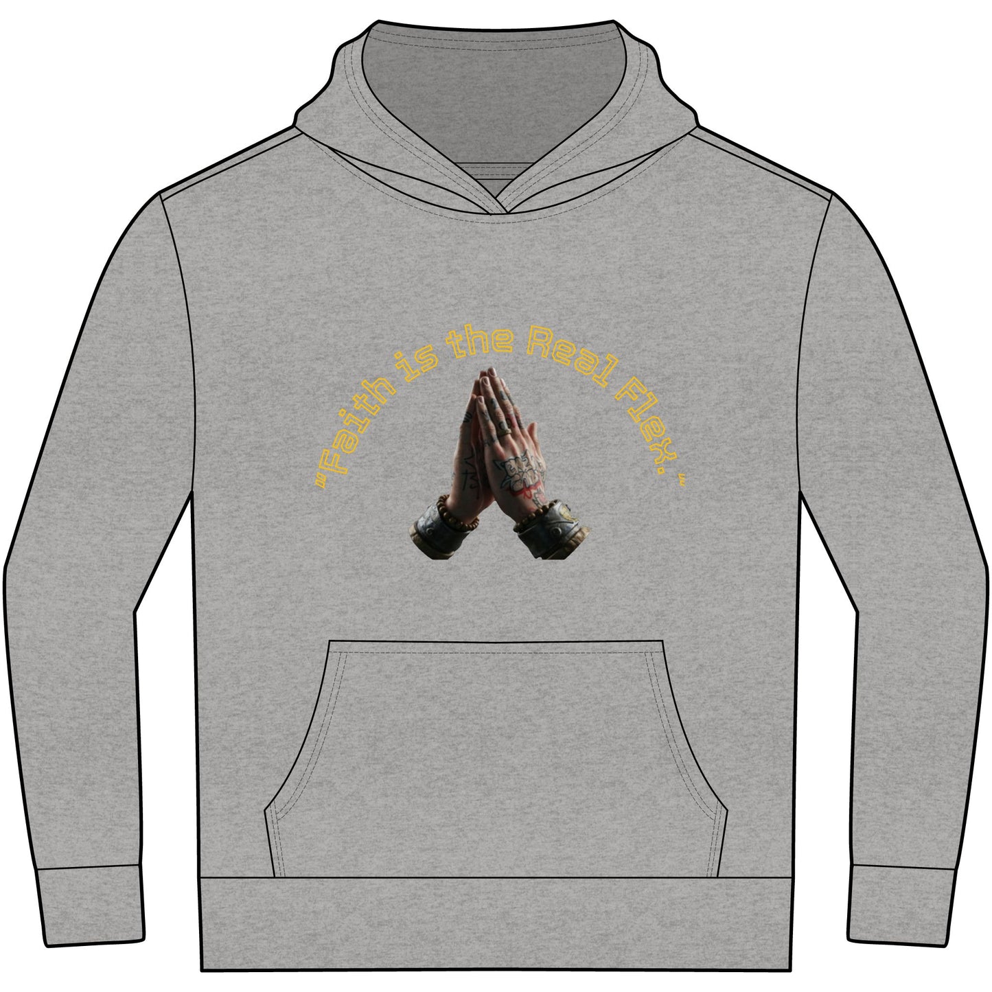 Fleece Hoodie Heaven’s Child, Street Smart Design
