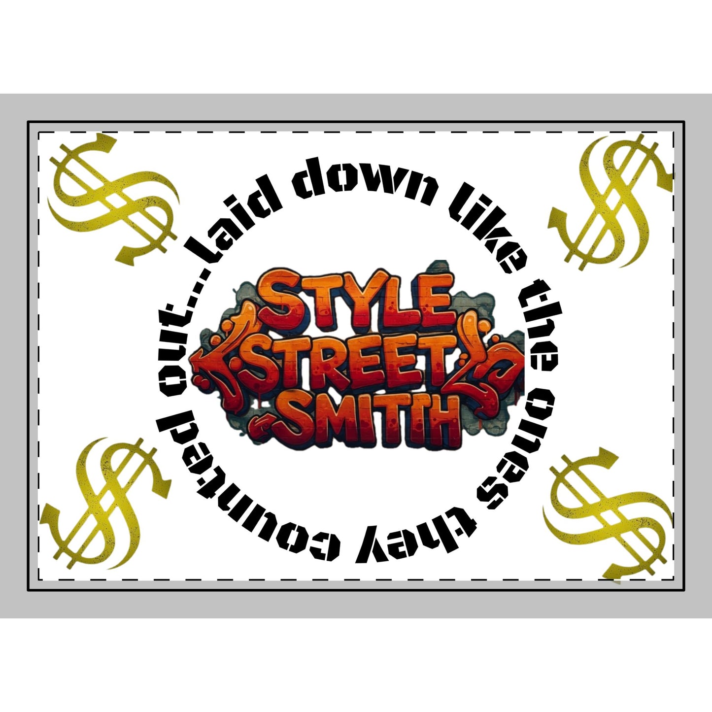 Street Style Rug, Trendy Home Decor, Funky Area Mat, Youthful Room Accent, Unique Gift for Celebrations