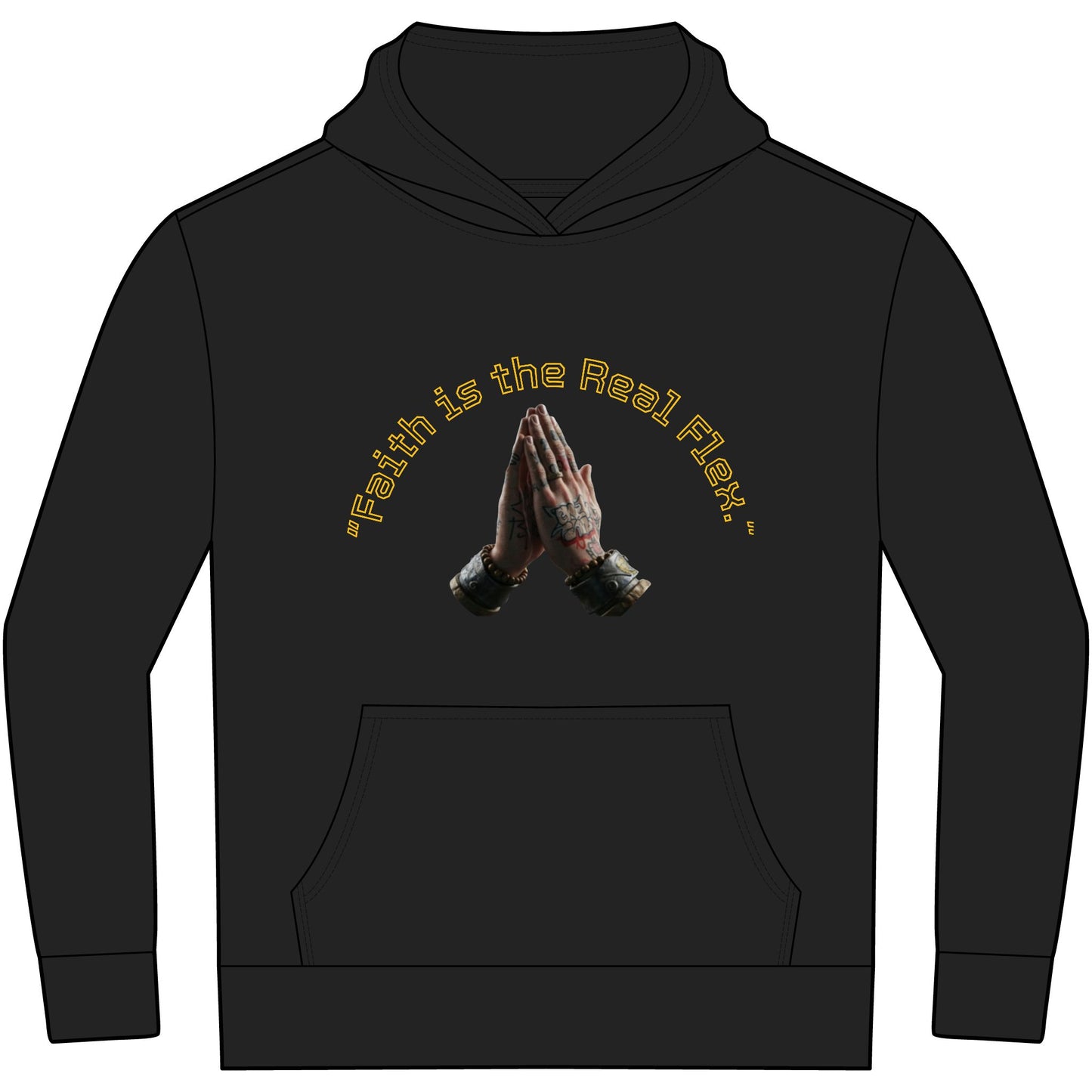 Fleece Hoodie Heaven’s Child, Street Smart Design