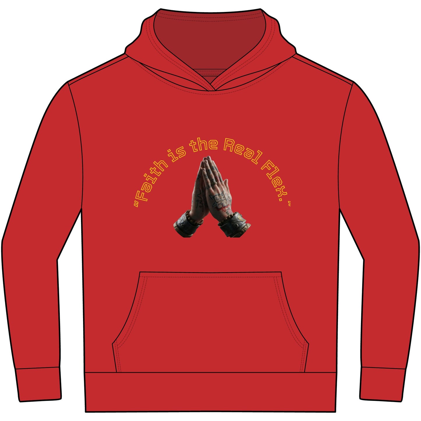 Fleece Hoodie Heaven’s Child, Street Smart Design