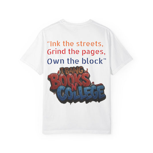 College Book Lover Unisex T-shirt - I Bang Books Design