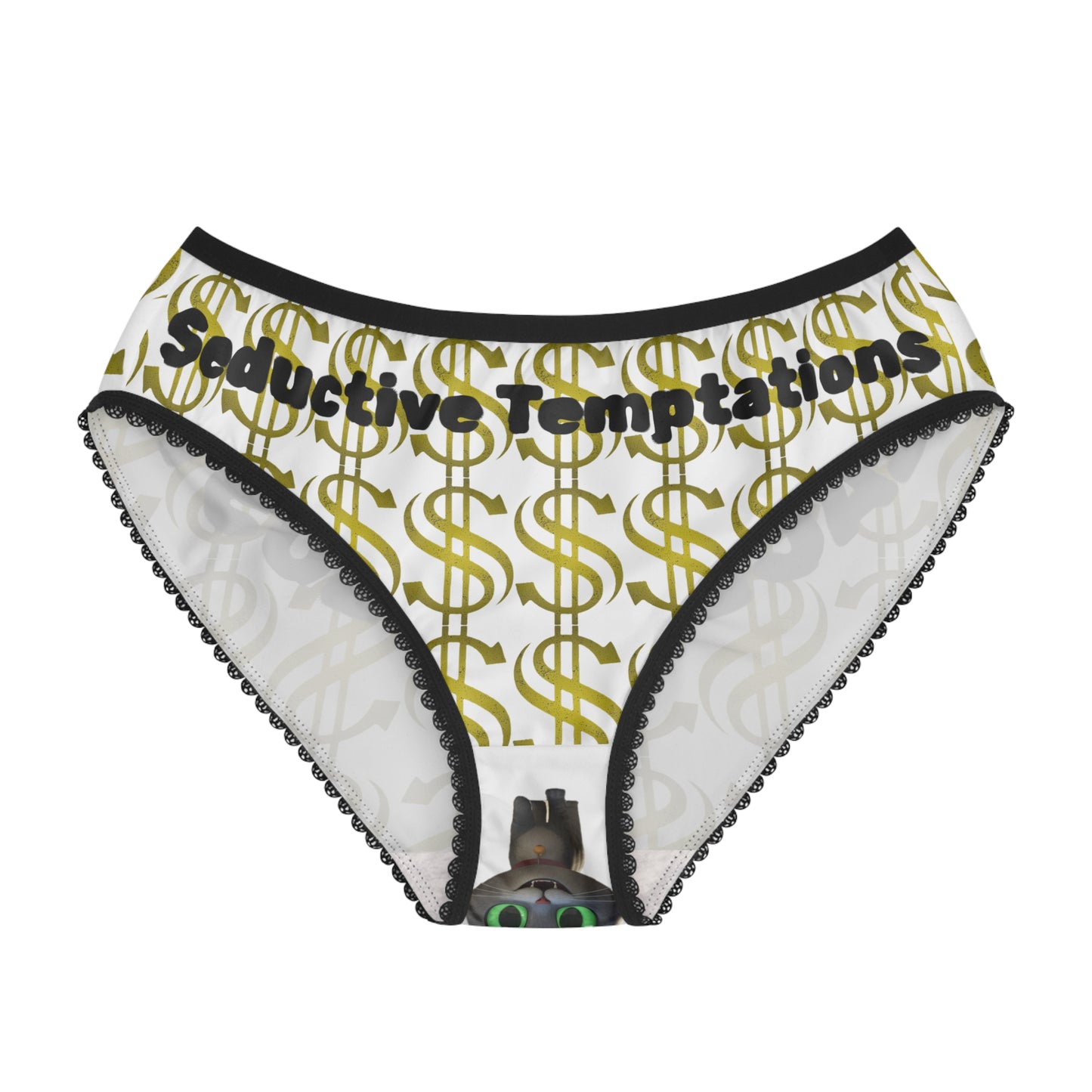 Seductive Dollar Women's Briefs, Playful Underwear, Gifts for Her, Fun Loungewear, Party Essentials, Unique Fashion
