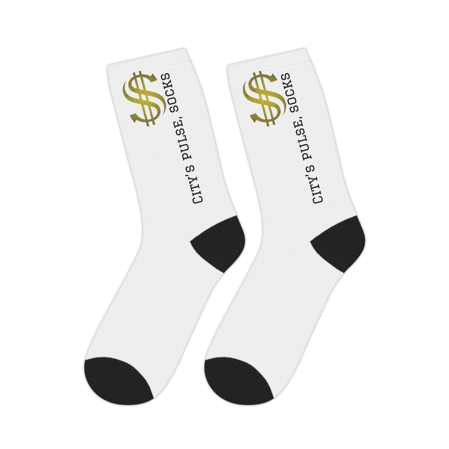 City Pulse Mid-length Socks, Trendy Socks, Fun Casual Wear, Unique Gift, Everyday Comfort, Fashion Accessories