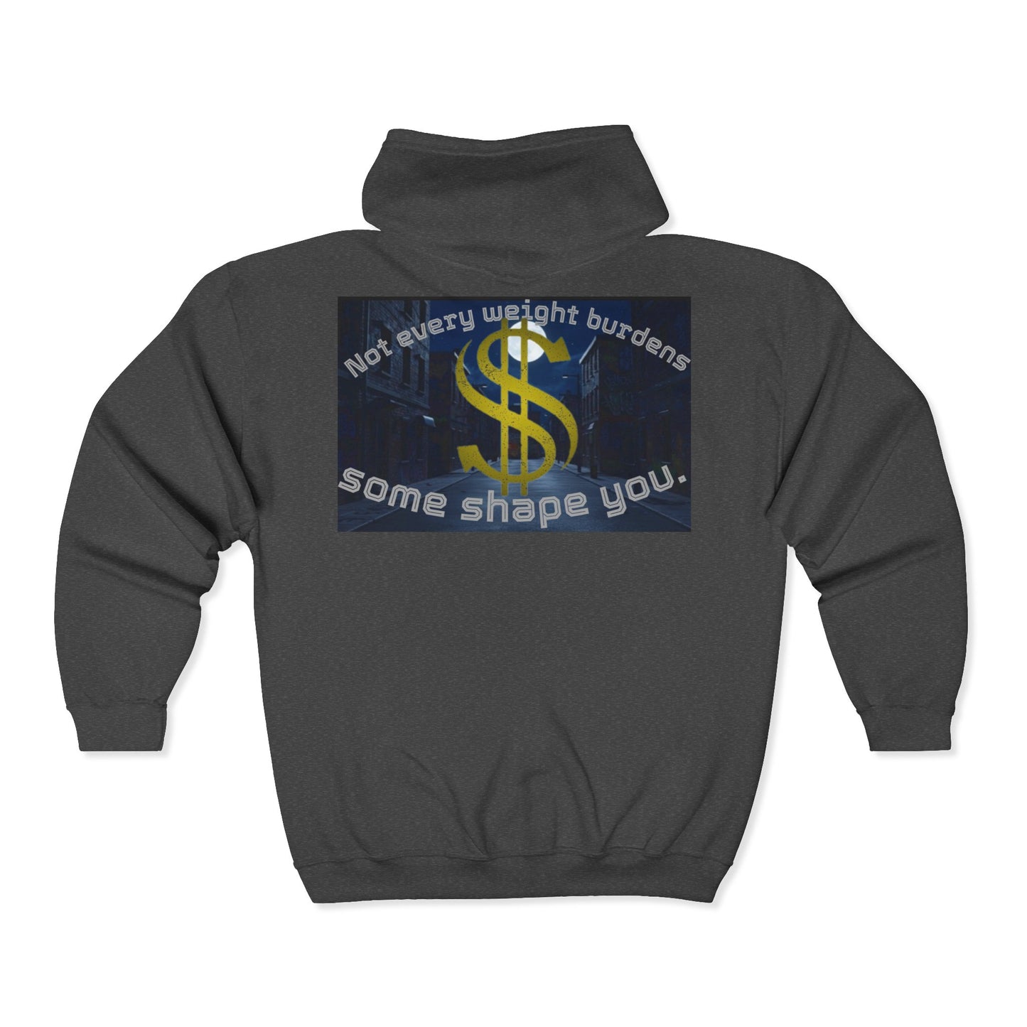 Unisex Zip-Up Hoodie with Inspirational Design, Cozy Hoodie, Motivational Apparel, Perfect Gift for Friends and Family, Casual [...]