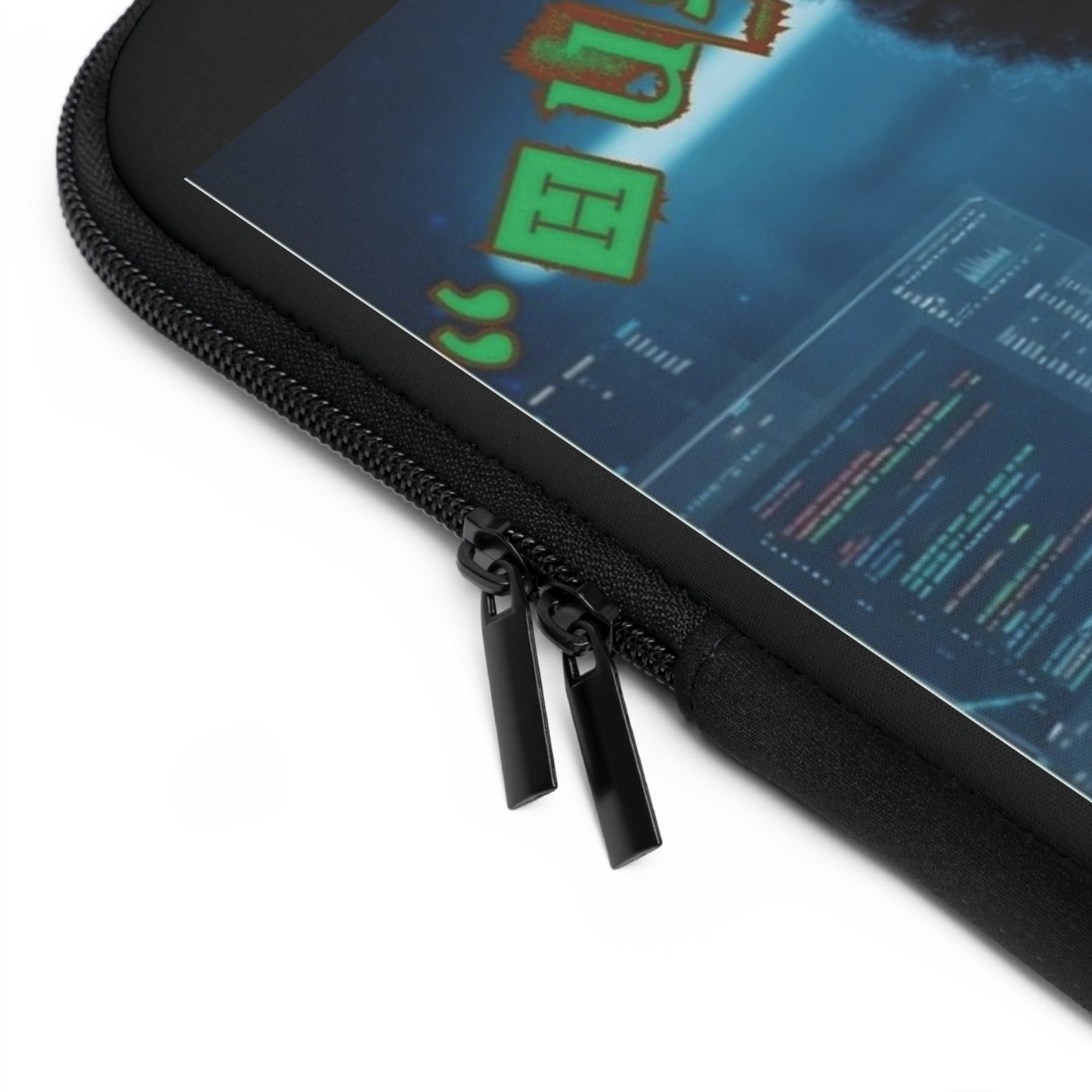 Hustle in Code Laptop Sleeve, Tech Accessories, Gift for Programmers, Cybersecurity Laptop Case, Stylish Computer Sleeve