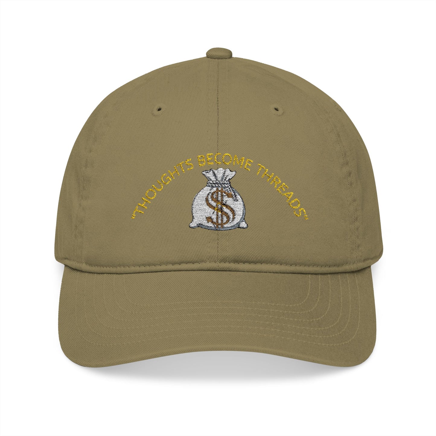 Thoughts become threads dad hat